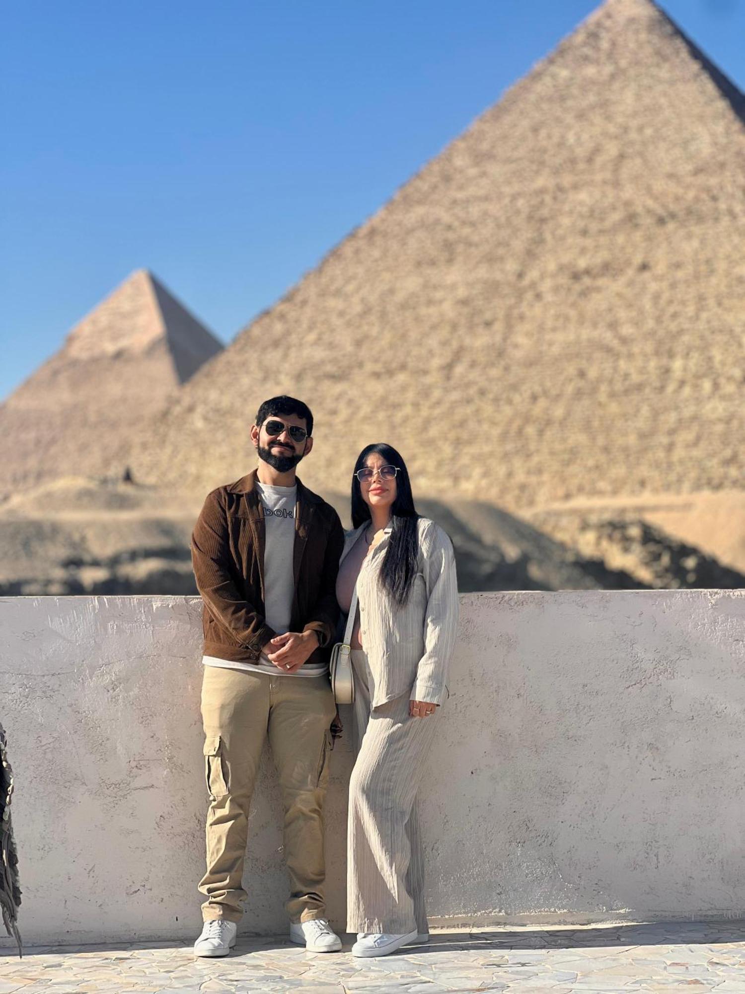 New Asia Pyramids View Kafret el-Gabal Extérieur photo